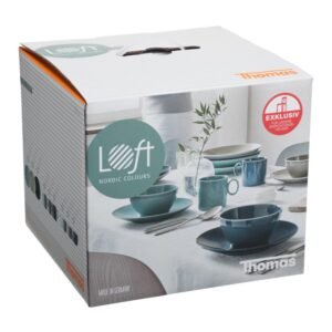 Vajilla X 4 Puestos / Azul Thomas