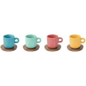 Set x 4 tazas para café