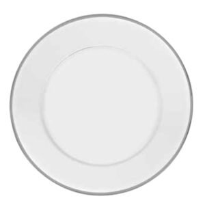 Set 2 Platos Base Filo Platino