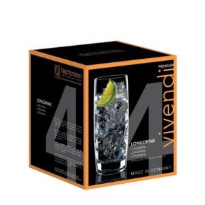 SET X 4 VASOS CRISTAL