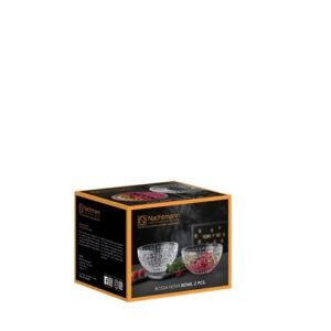 SET X 2 BOWLS EN CRISTAL