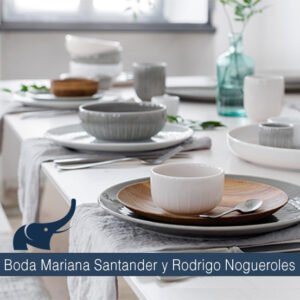 Lista de boda Mariana Santander y Rodrigo Nogueroles