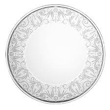 Portaplatos en cristal