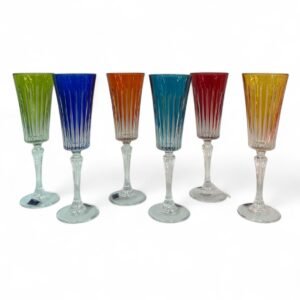 SET X 6 COPAS COLORES SURTIDOS