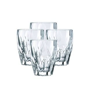 SET X 4 VASOS CRISTAL ALEMAN ALTOS