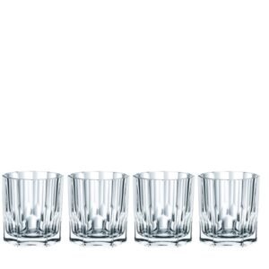 SET X 4 VASOS CRISTAL ALEMAN BAJOS