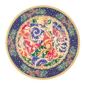 Plato Navidad Versace 2014