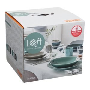 Vajilla X 4 Puestos / Gris Thomas