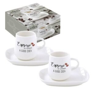 Set X 2 Tazas Café / Easy Life