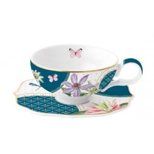 Tazas De Té Con Plato