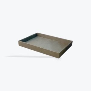 Badeja Rectangular Gris