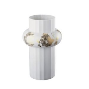 Florero Porcelana y Oro / Rosenthal