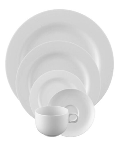 Vajilla X 12 moon Blanca Puestos / Rosenthal
