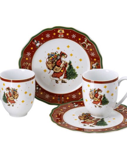 Vajilla x 6 Puestos Christmas Red / Hutschenreuther