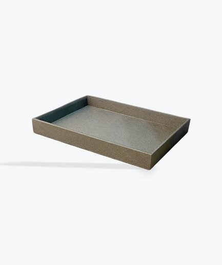 Badeja Rectangular Gris