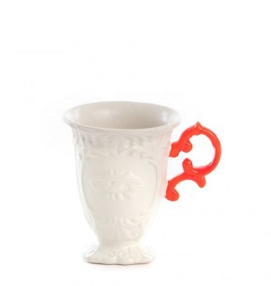 TAZA MUG NARANJA / SELETTI
