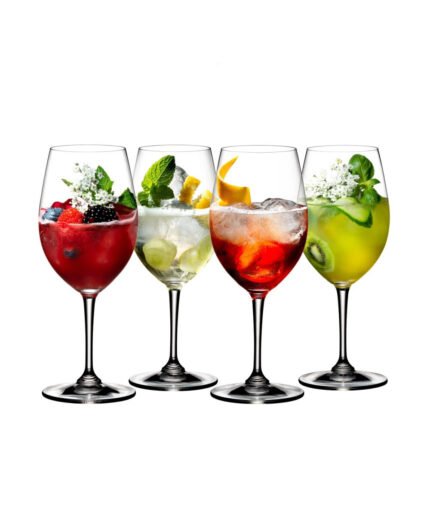 Copas de aperitivo en cristal alemán